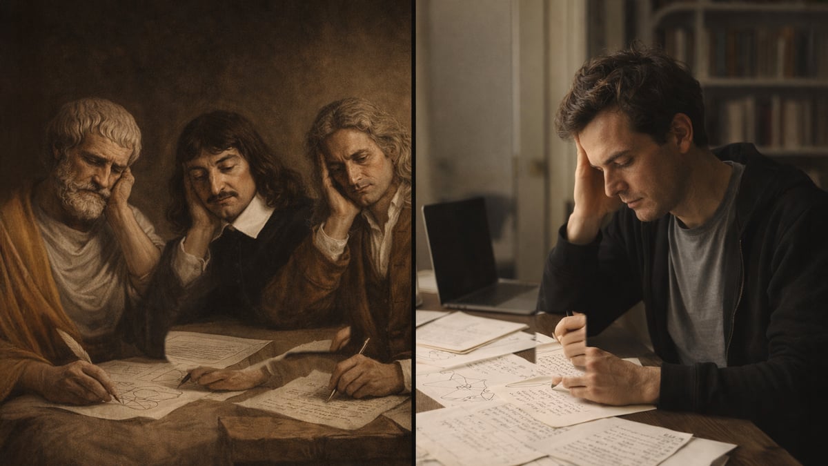 Learning to Think From Those Who Stayed With the Question